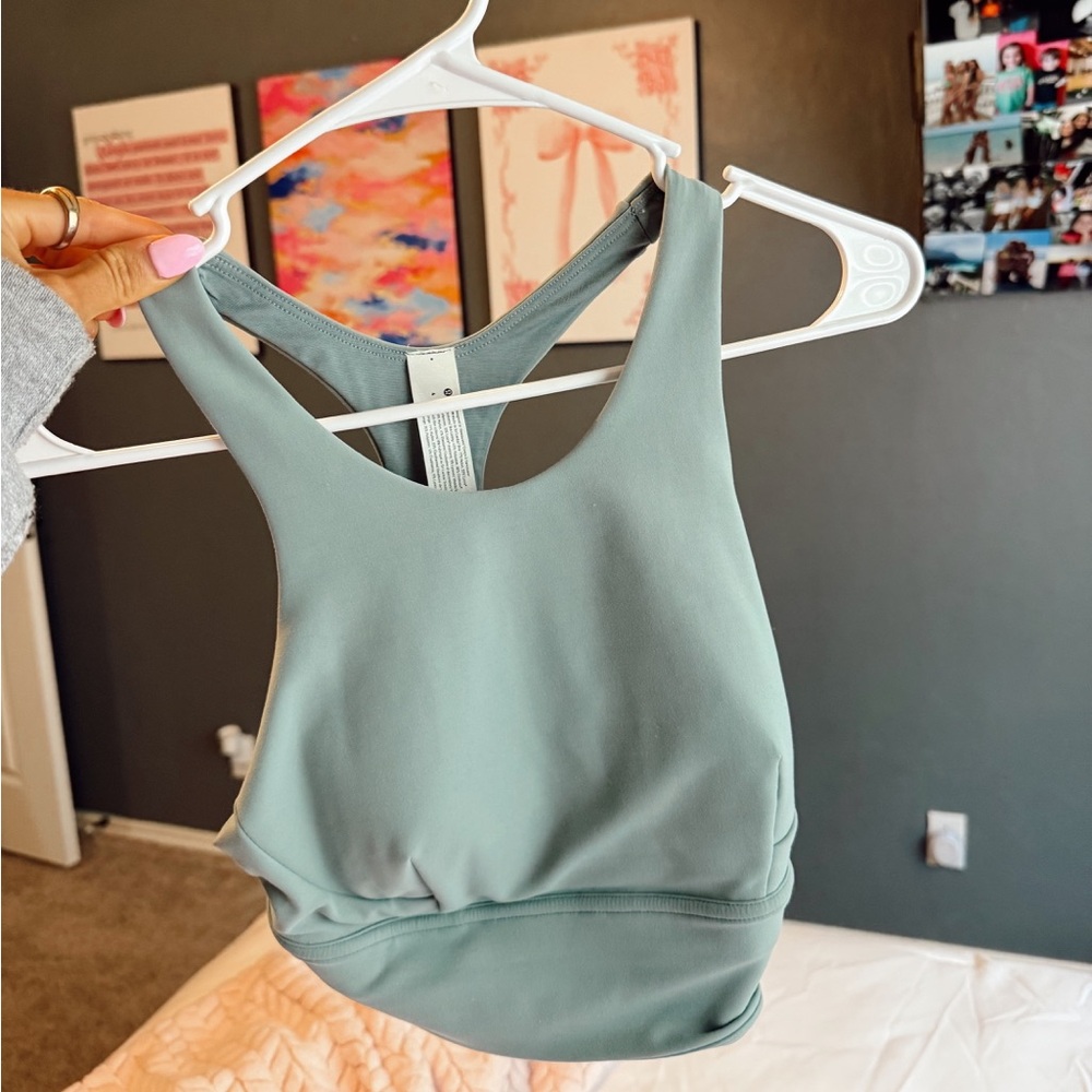 lululemon sports bra/crop top
size 4